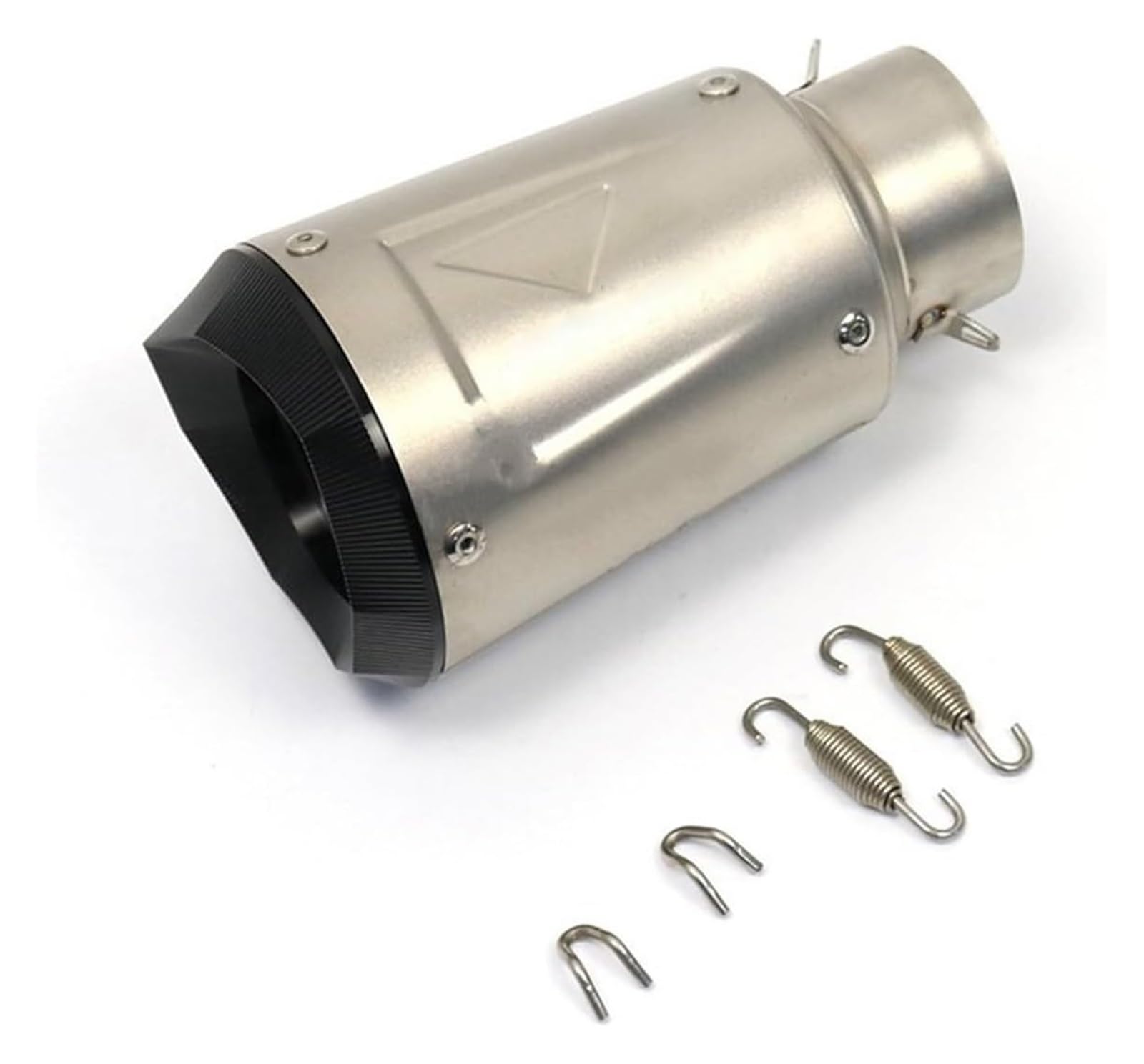 Auspuff Schalldämpfer Für Kawa&saki ZX6R 51mm 60mm Universal Motorrad Auspuffrohr DB Killer Motorrad Auspuffrohr Fluchtrohr Motorrad Auspuffrohr(2 60mm) von HTGMTGPACC