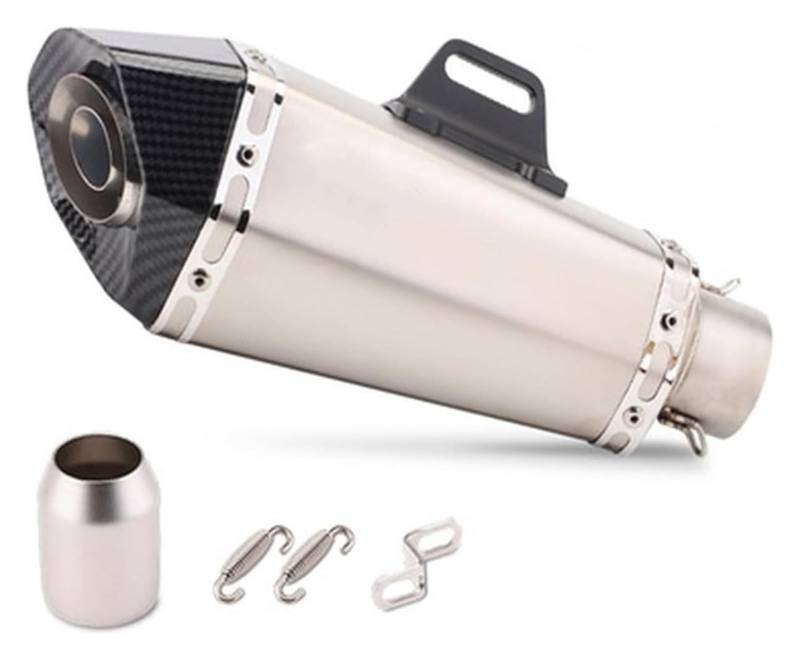 Auspuff Schalldämpfer Für Kawa&saki ZX6R ZX10 Z900 Universal Motorrad Auspuffrohr Schalldämpfer Motorrad Auspuffrohr Motorrad Zubehör Motorrad Auspuffrohr(2) von HTGMTGPACC