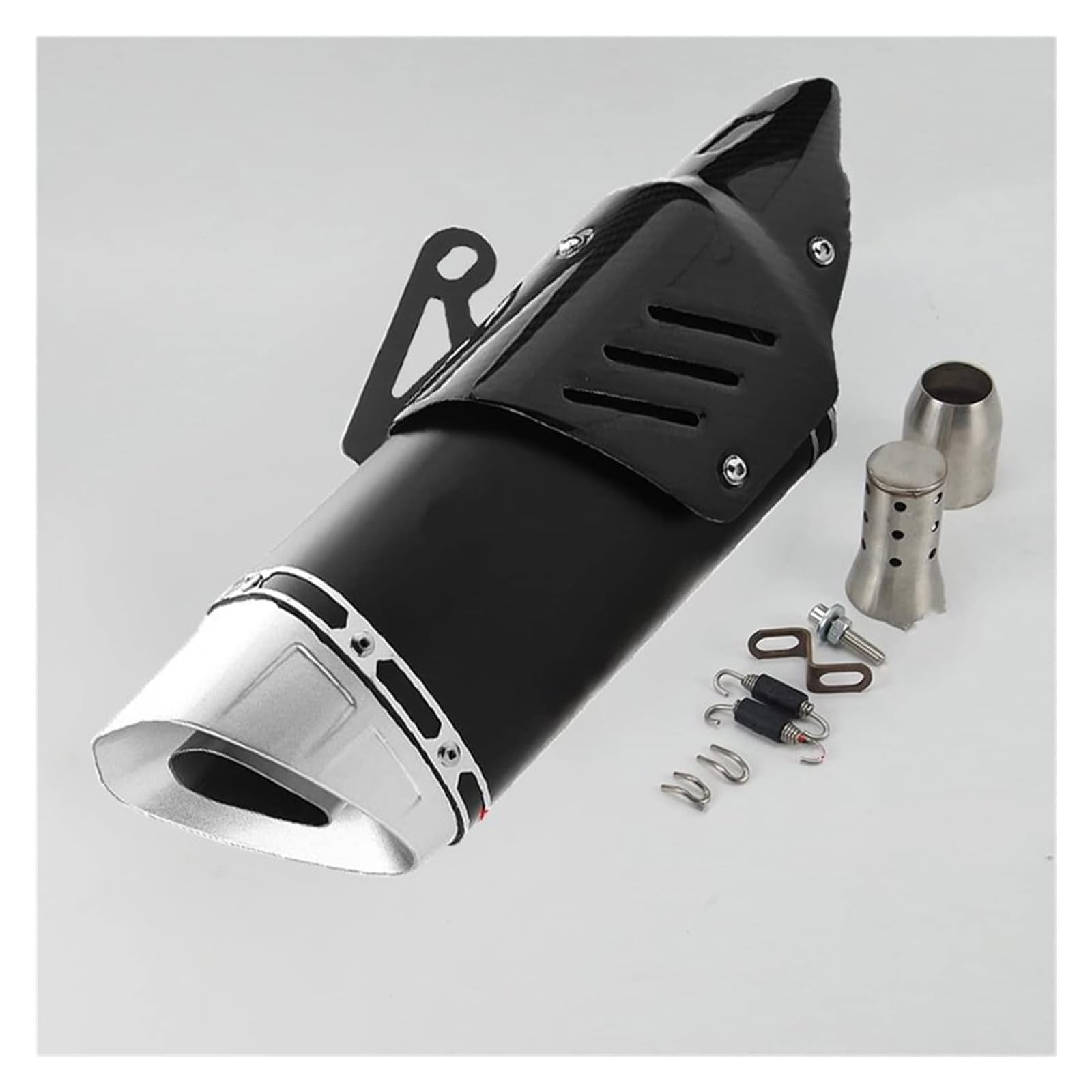 Auspuff Schalldämpfer Für Kawa&saki ZX6R ZX10R Z900 Schalldämpfer Auspuffrohr Universal Einlass 51mm Motorrad Auspuff Schalldämpfer Escape Moto Motorrad Auspuffrohr(9) von HTGMTGPACC