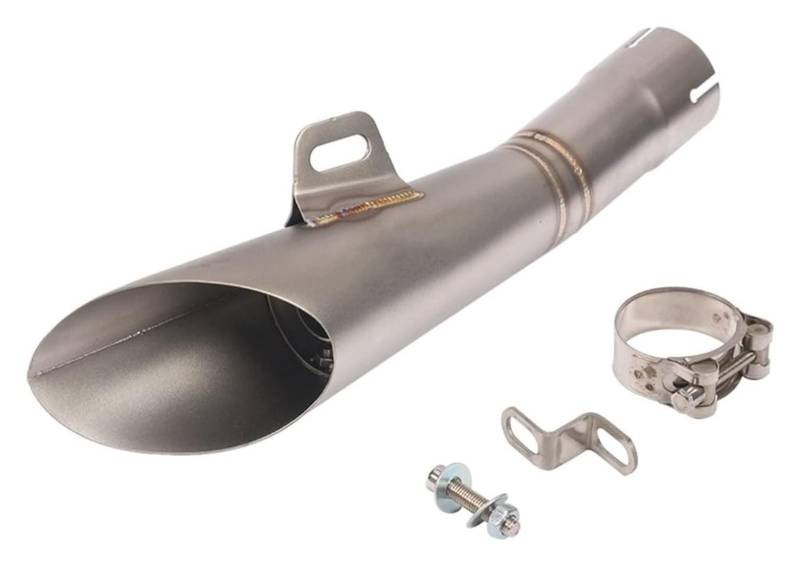 Auspuff Schalldämpfer Für NC700 Universal Motorrad Auspuff Escape Modifizierte Schalldämpfer Rohr Motorrad Auspuffrohr Motorrad Auspuffrohr(2) von HTGMTGPACC