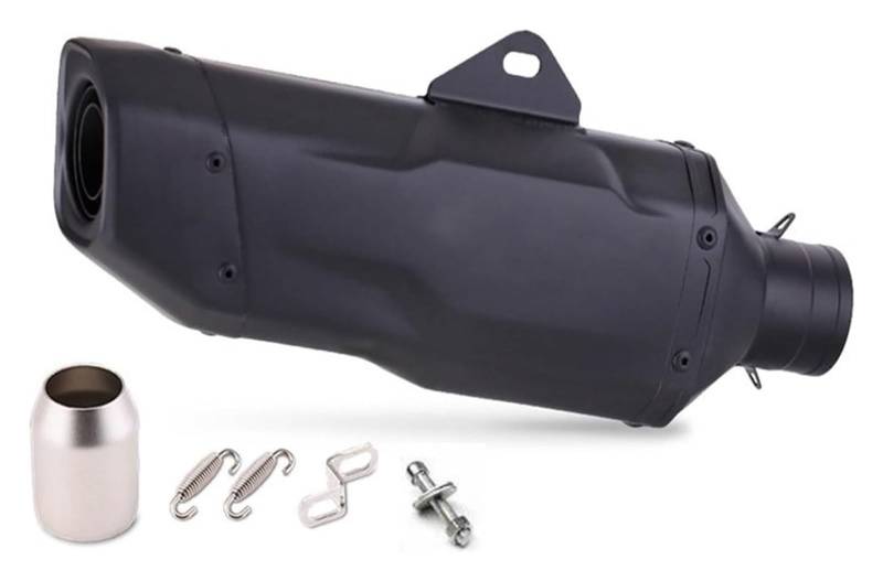 Auspuff Schalldämpfer Für R6 FZ6 Tmax530 FZ1N NMAX155 Universal 51mm Motorrad Auspuffrohr Schalldämpfer Motocross Rohr Flucht Rohr Motorrad Auspuffrohr(1) von HTGMTGPACC