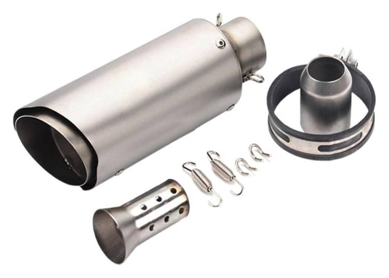 Auspuff Schalldämpfer Für S1000RR Einlass 51 Mm 61 Mm Motorrad-Auspuffrohr Motorrad-Fluchtrohr DB Killer Universal-Auspuffrohr Motorrad Auspuffrohr(Type A 51mm) von HTGMTGPACC