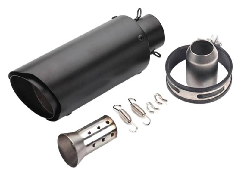 Auspuff Schalldämpfer Für S1000RR Einlass 51 Mm 61 Mm Motorrad-Auspuffrohr Motorrad-Fluchtrohr DB Killer Universal-Auspuffrohr Motorrad Auspuffrohr(Type B 51mm) von HTGMTGPACC
