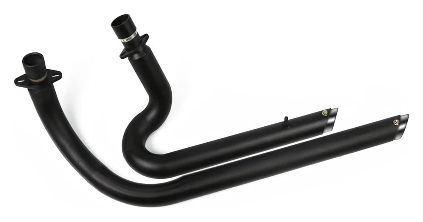 Auspuff Schalldämpfer Für Ste&ed Für Sha&dow 400 600 VLX400 VT400C VLX600 VT600C VT600 Motorrad Vollauspuffanlage Rohrsatz Schalldämpfer Schalldämpfer Motorrad Auspuffrohr(2) von HTGMTGPACC