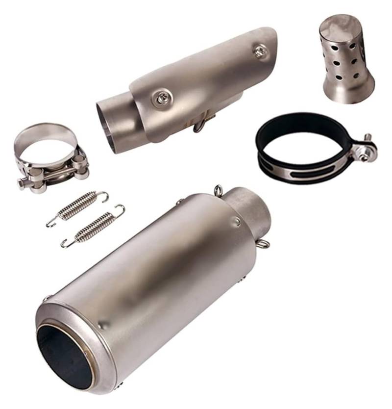 Auspuff Schalldämpfer Für Suz&uki Für GSXR 1000 2007 2008 GSXR1000 K7 K8 GSX-R1000 Motorrad Flucht Rohr Auspuff Katalysator Löschen Rohr Motorrad Auspuffrohr(3) von HTGMTGPACC