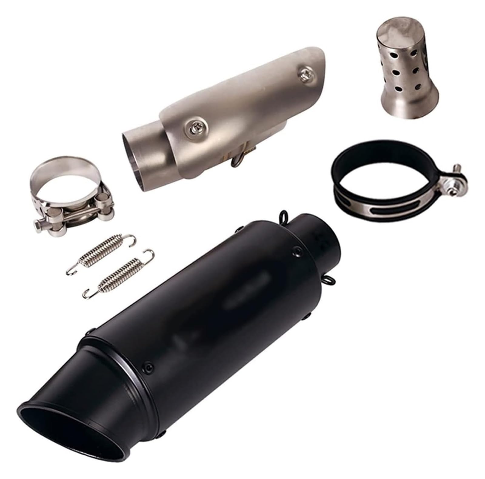 Auspuff Schalldämpfer Für Suz&uki Für GSXR 1000 2007 2008 GSXR1000 K7 K8 GSX-R1000 Motorrad Flucht Rohr Auspuff Katalysator Löschen Rohr Motorrad Auspuffrohr(4) von HTGMTGPACC