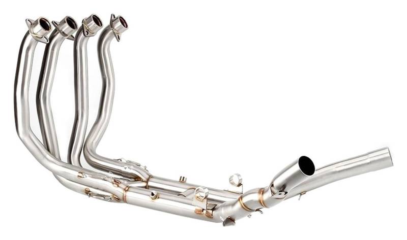 Auspuff Schalldämpfer Für Suz&uki Für Haya&busa GSXR1300 2021-2023 Motorrad Auspuff Header Link Rohr Rohr Escape Slip-on Motorrad Auspuffrohr von HTGMTGPACC