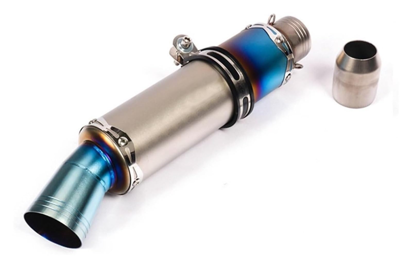 Auspuff Schalldämpfer Für Suz&uki GSR 600 Universal 51MM Motorrad Schalldämpfer Auspuffrohr Motorrad Flucht Rohr Auspuffrohr Motorrad Auspuffrohr(2) von HTGMTGPACC