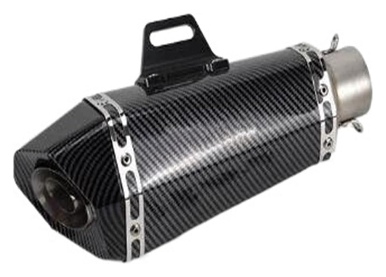 Auspuff Schalldämpfer Für Suz&uki GSXR1000 Motorrad Auspuffrohr 51mm Einlass Universal Motorrad Auspuff Schalldämpfer Auspuffrohr Motorrad Auspuffrohr(1) von HTGMTGPACC