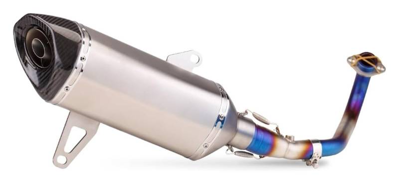 Auspuff Schalldämpfer Für Y&amaha Für Xmax300 2017 2018 2019 2020 Slip On Auspuffrohr Schalldämpfer 470mm Motorrad Auspuffrohr Motorrad Auspuffrohr(5) von HTGMTGPACC