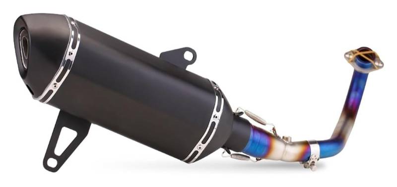 Auspuff Schalldämpfer Für Y&amaha Für Xmax300 2017 2018 2019 2020 Slip On Auspuffrohr Schalldämpfer 470mm Motorrad Auspuffrohr Motorrad Auspuffrohr(6) von HTGMTGPACC