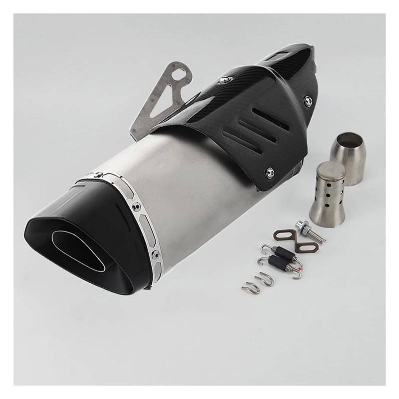 Auspuff Schalldämpfer Für Y&amaha R1 R6 Universal-Einlass 51 mm Motorrad-Auspuffrohr-Schalldämpfer Escape Moto DB Killer Motorrad Auspuffrohr(6) von HTGMTGPACC
