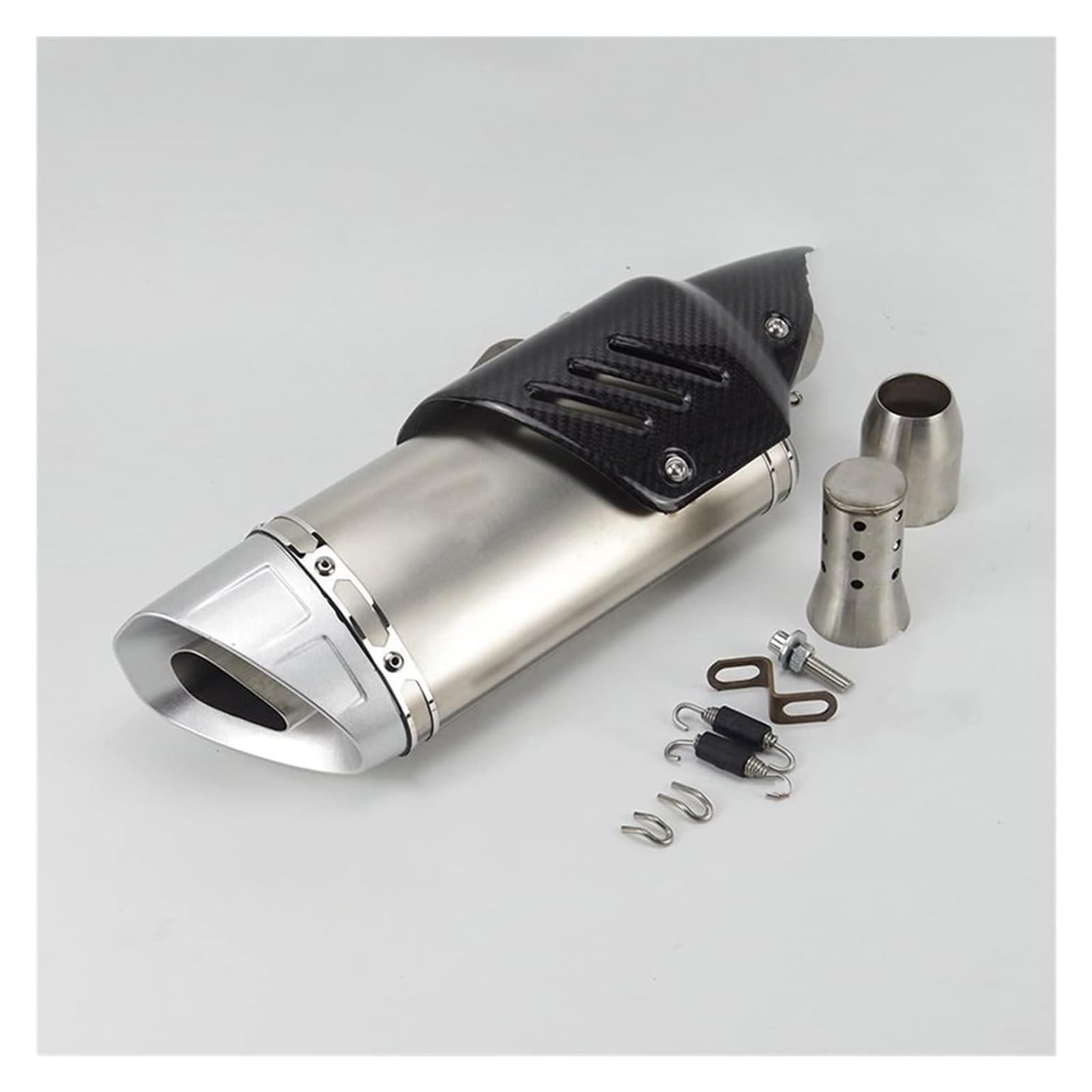Auspuff Schalldämpfer Für Y&amaha R1 R6 Universal-Einlass 51 mm Motorrad-Auspuffrohr-Schalldämpfer Escape Moto DB Killer Motorrad Auspuffrohr(7) von HTGMTGPACC