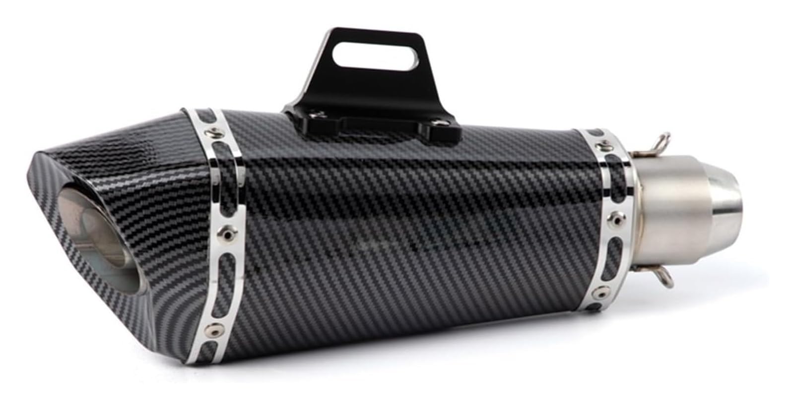 Auspuff Schalldämpfer Für Y&amaha R6 R3 Für MT07 Universal 36-51mm Motorradauspuffrohr Mit DB Killer Motorradauspuffrohr Motorrad Auspuffrohr(4) von HTGMTGPACC