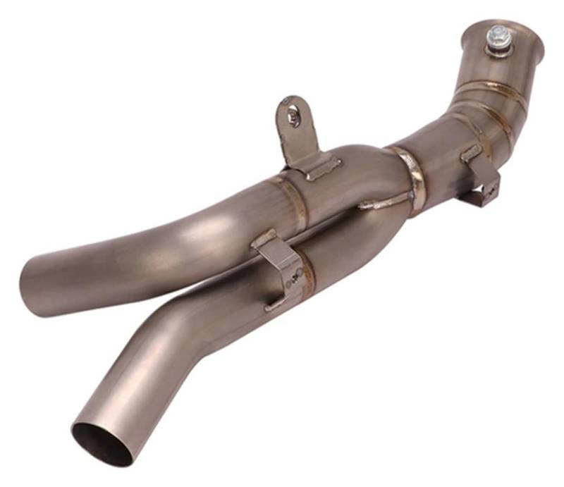 Auspuff Schalldämpfer Für Y&amaha YZF R1 2009-2014 Motorradauspuff Escape Modified Catalyst Mid Link Pipe Eliminator Enhanced Muffler Motorrad Auspuffrohr(Titanium Alloy) von HTGMTGPACC