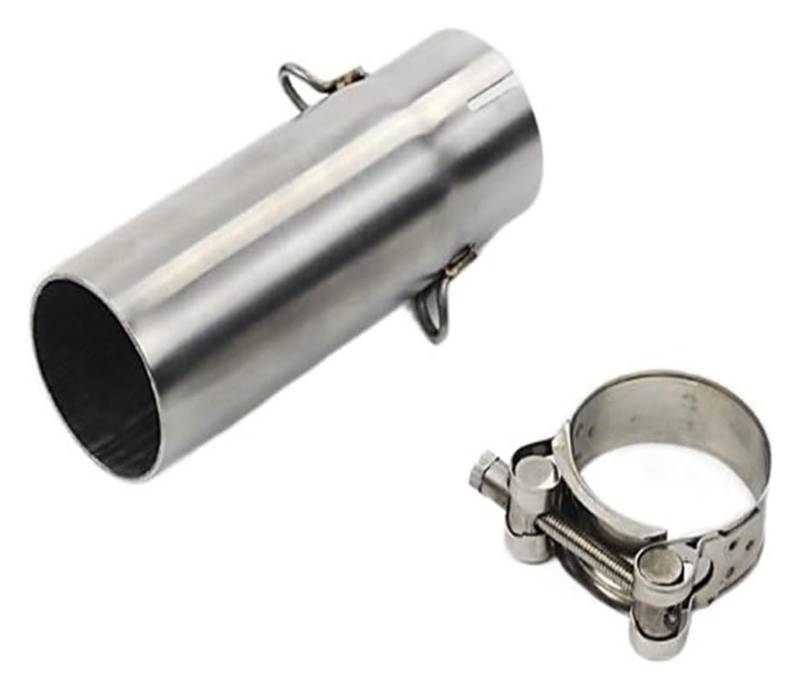 Auspuff Schalldämpfer Für Y&amaha YZF R6 2006–2019 Slip-on-Auspuff-Mittelverbindungsrohr-Fluchtadapter 45 Mm 51 Mm 60 Mm Verbinden Sie Das Zentralrohr Motorrad Auspuffrohr(1) von HTGMTGPACC