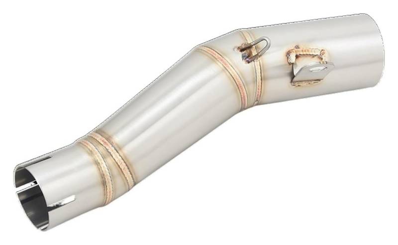 Auspuff Schalldämpfer Für Y&amaha YZF R6 YZF-6R 2006–2023 Motorrad-Auspuff Escape Moto System Modify Middle Link Pipe Connect 60 Mm Schalldämpfer Motorrad Auspuffrohr von HTGMTGPACC
