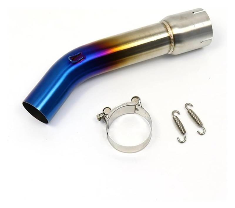 Auspuff Schalldämpfer Für YZF FZ1N FZ1 FZ8 FZ8N FZ8S FZ1000 2006-2015 Mittelrohr Escape Moto Motorrad Auspuff Motorrad Schalldämpfer Motorrad Auspuffrohr(1) von HTGMTGPACC