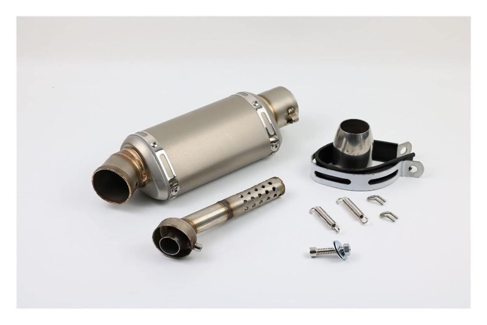 Auspuff Schalldämpfer Universal 38 MM-51 MM Motorrad Auspuffrohr ATV Pit Dirt Motorrad 100 cc-100 0 cc Roller Auspuffrohr Schalldämpfer Motorrad Auspuffrohr(4) von HTGMTGPACC