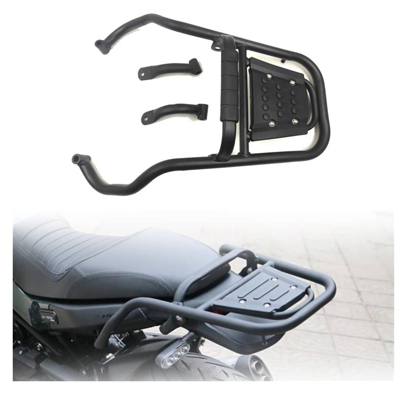 Gepäckträger Hinten Motorrad Für B&enelli BJ500 BJ 500 Für Leoncino Motorrad Zubehör Hinten Schwanz Flügel Regale Armlehne Halter Schutz Motorrad von HTGMTGPACC