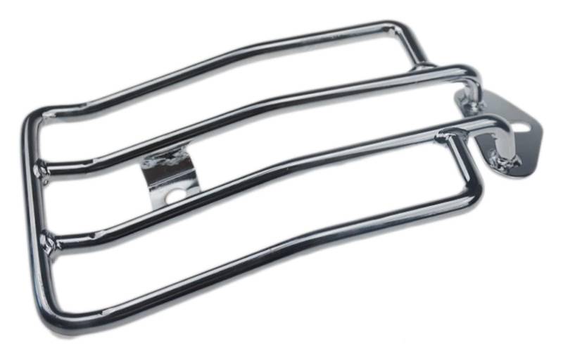 Gepäckträger Hinten Motorrad Für H&Arley Für Davidson Für SPO&rtster XL883 1200 2004-2016 Motorradzubehör Heckträger Chrom Solo Sitz Gepäckträger von HTGMTGPACC