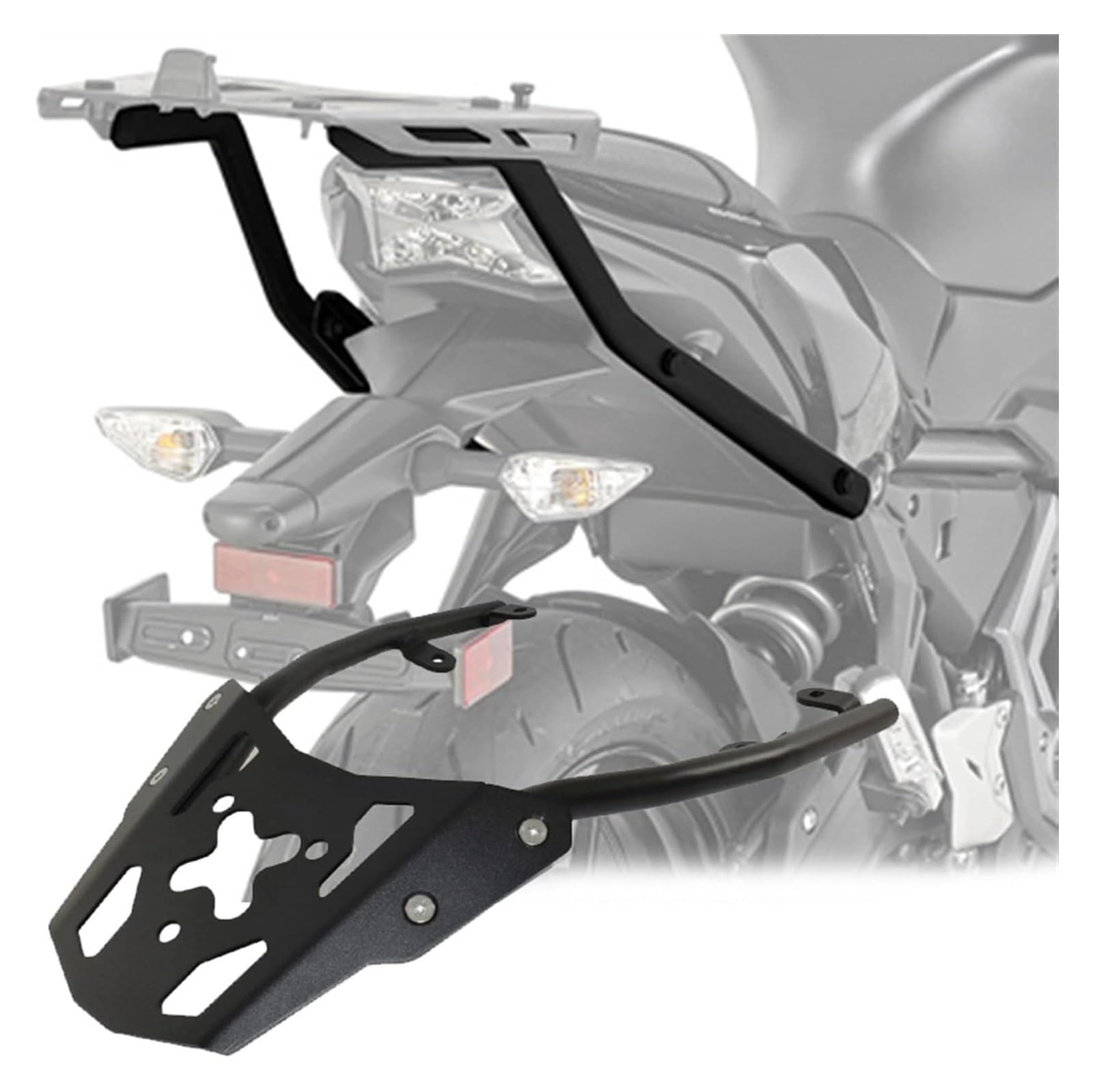 Gepäckträger Hinten Motorrad Für K&awasaki Für Ninja 650 EX650 Z650 ZR650 2017-2021 Rennmotorrad-Heckträger Gepäckablage Gepäckablage Halterung Gepäckträger Hinten Motorrad Für K&awasaki Für Ninja 650 EX650 Z650 ZR650 2017-2021 Rennmotorrad-Heckträger Gepäckablage Gepäckablage Halterung von HTGMTGPACC