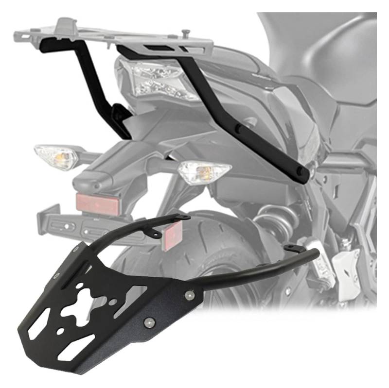 Gepäckträger Hinten Motorrad Für K&awasaki Für Ninja 650 EX650 Z650 ZR650 2017-2021 Rennmotorrad-Heckträger Gepäckablage Gepäckablage Halterung von HTGMTGPACC