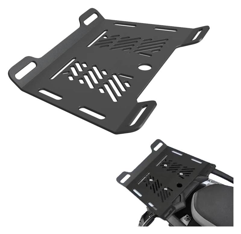 Gepäckträger Hinten Motorrad Für K&awasaki KLR650E KLR650 KLR 650 E 650E 2008-2024 Motorrad-Heckvergrößerungsträger Gepäckschienen Heckträger von HTGMTGPACC