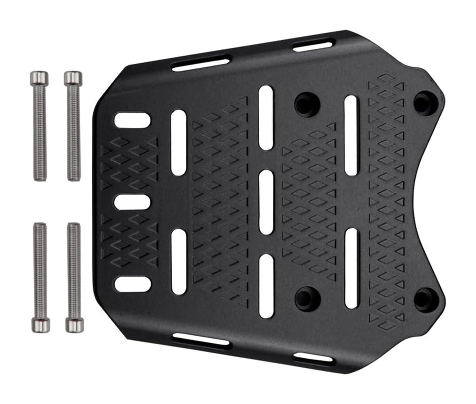 Gepäckträger Hinten Motorrad Für Pcx125 150 Pcx160 Motorrad-Gepäckträger Modifizierter Aluminium-Heckträger Heckklappe Heckklappenträger Regal(Schwarz) von HTGMTGPACC