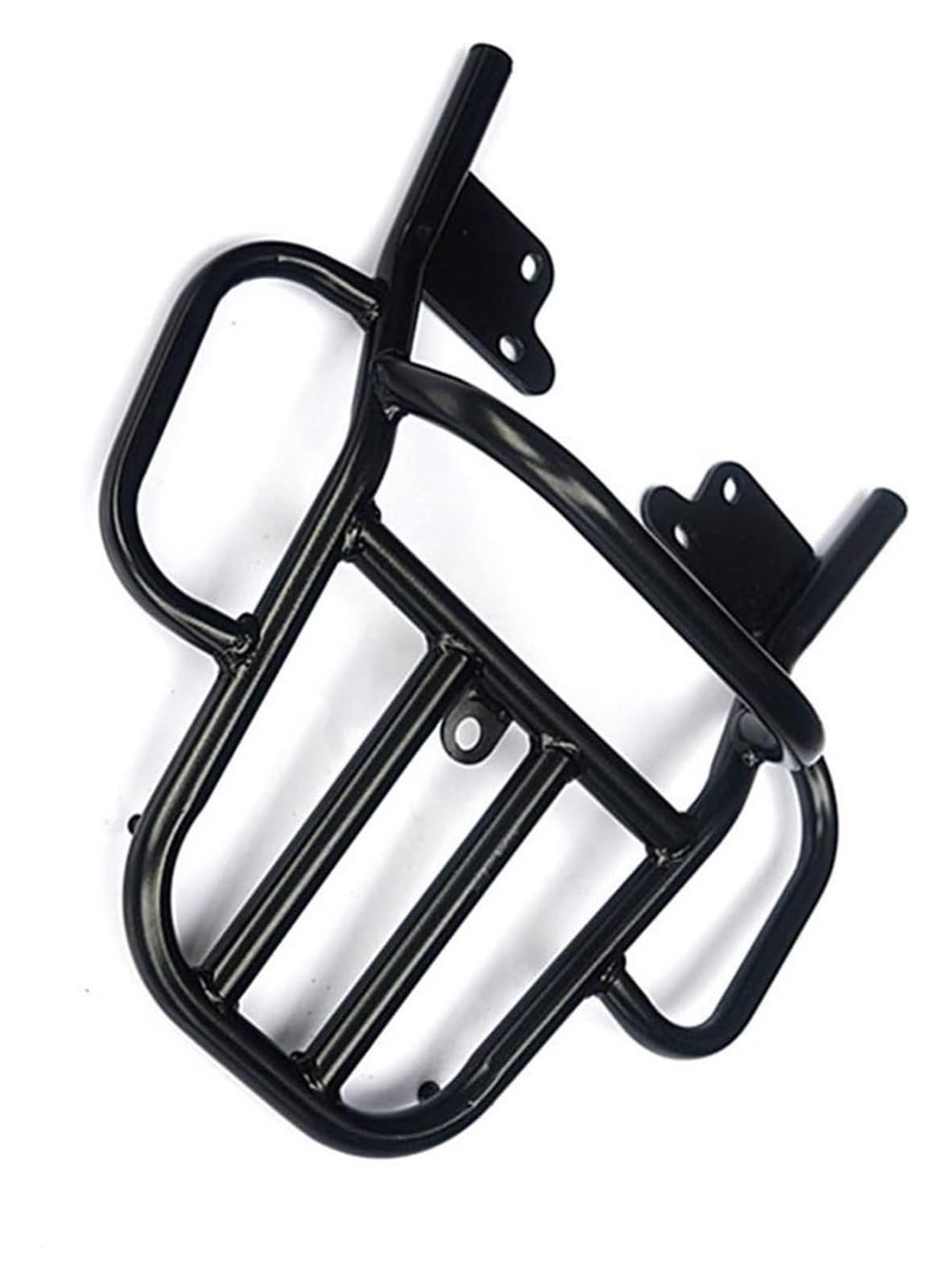 Gepäckträger Hinten Motorrad Für Suz&uki GW250 GW 250F/S Motorrad-Gepäckträger Mit Armlehnen, Beifahrer-Haltegriffe, Rückseite, Satteltaschenbox(A) von HTGMTGPACC