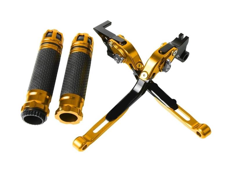 Motorrad Brems Und Kupplungshebel Für GROM MSX125 MSX 125 2014-2017 Motorrad CNC Zubehör Einstellbare Falten Ausziehbare Bremse Kupplung Hebel Lenker(10) von HTGMTGPACC