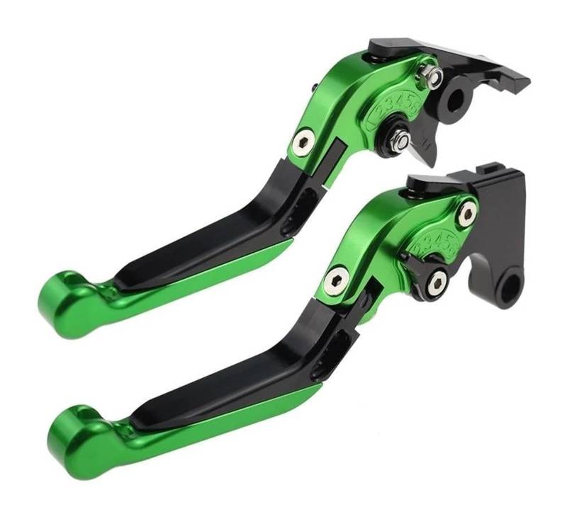 Motorrad Brems Und Kupplungshebel Für PCX 125 PCX125 ALLE Jahre 2021–2024 Motorrad-CNC-Lenker Verstellbar Klappbar Ausziehbar Brems- Und Kupplungshebel(Grün) von HTGMTGPACC