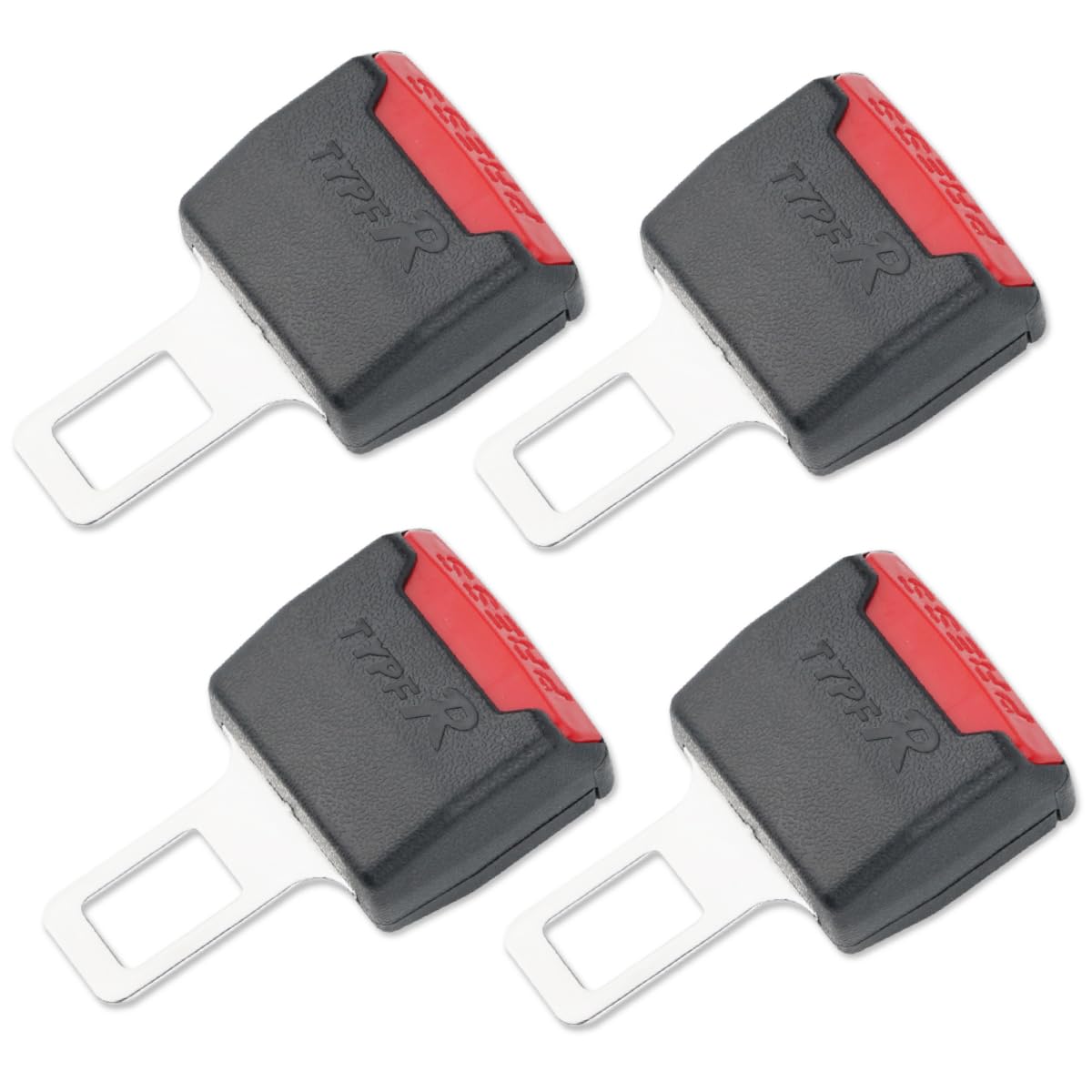 Auto Adapter 4 Stück, Ersatzteile für Automobile, Auto Zubehör Innenraum für die Meisten Pkw LKW Transporter Geeignet(Schwarz) von HTGWCG