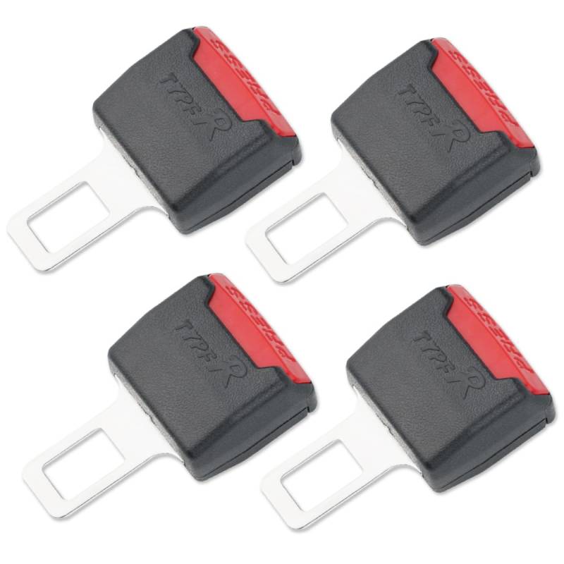 Auto Adapter 4 Stück, Ersatzteile für Automobile, Auto Zubehör Innenraum für die Meisten Pkw LKW Transporter Geeignet(Schwarz) von HTGWCG