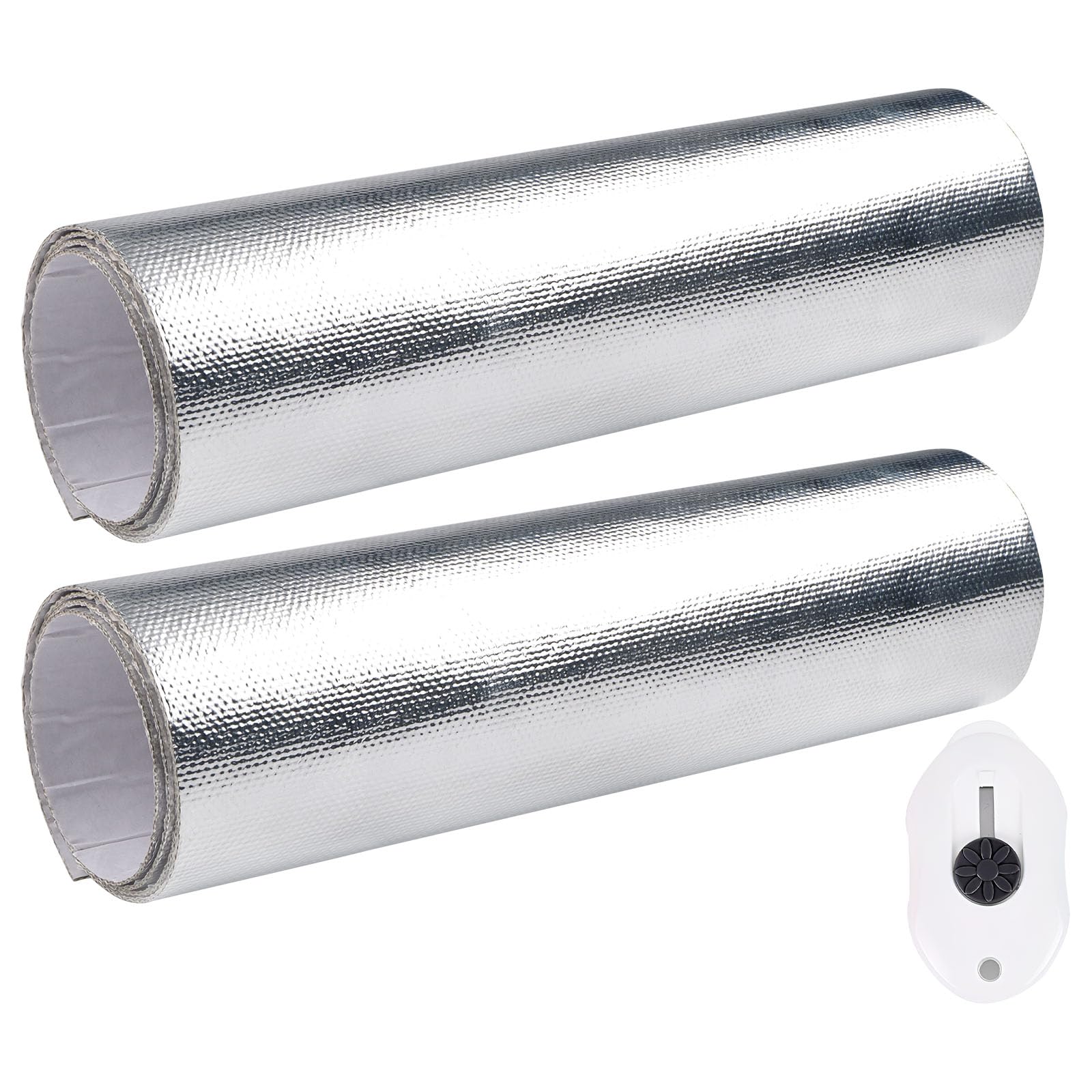 HTTYHT 2 Stück Hitzeschutz Aluminium Platte 1 mm dick Kleberücken Aluminium Glasfaserblatt Praktische Hitzeschild 30 x 100 cm Aluminisierte Hitzeschutzmatte Thermische Barriere Hitzebeständig 1000 °C HTTYHT 2 Stück Hitzeschutz Aluminium Platte 1 mm dick Kleberücken Aluminium Glasfaserblatt Praktische Hitzeschild 30 x 100 cm Aluminisierte Hitzeschutzmatte Thermische Barriere Hitzebeständig 1000 °C von HTTYHT