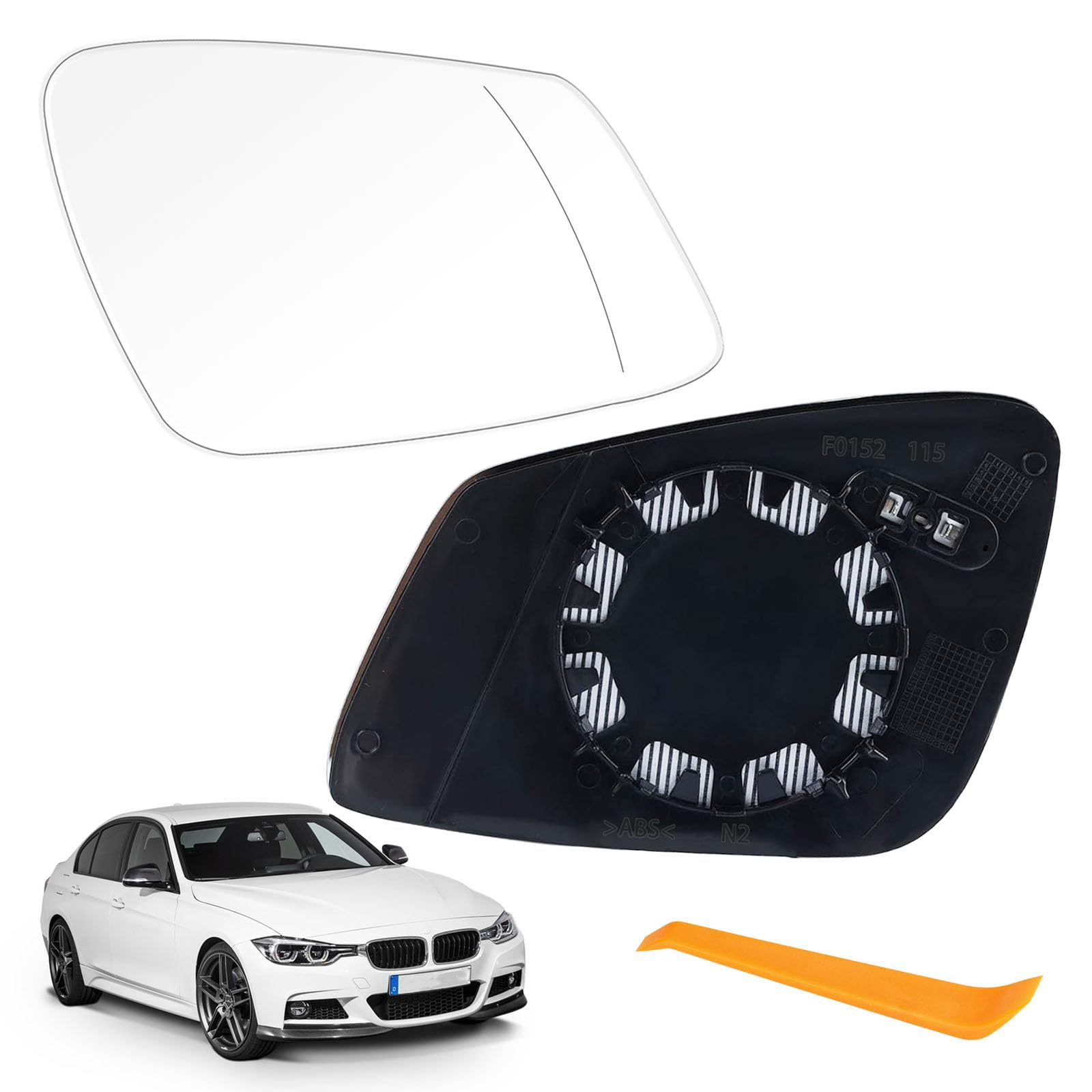 Spiegelglas Ersatz für BMW F01 F07 F10 F11 F20 F21 F22 F30 F31 F32 F34 F36 i3 beheizbar Ersatzspiegelglas Beifahrerseite Außenspiegel Rückspiegelglas Seitenspiegelglas (Rechts) Spiegelglas Ersatz für BMW F01 F07 F10 F11 F20 F21 F22 F30 F31 F32 F34 F36 i3 beheizbar Ersatzspiegelglas Beifahrerseite Außenspiegel Rückspiegelglas Seitenspiegelglas (Rechts) von HTTYHT