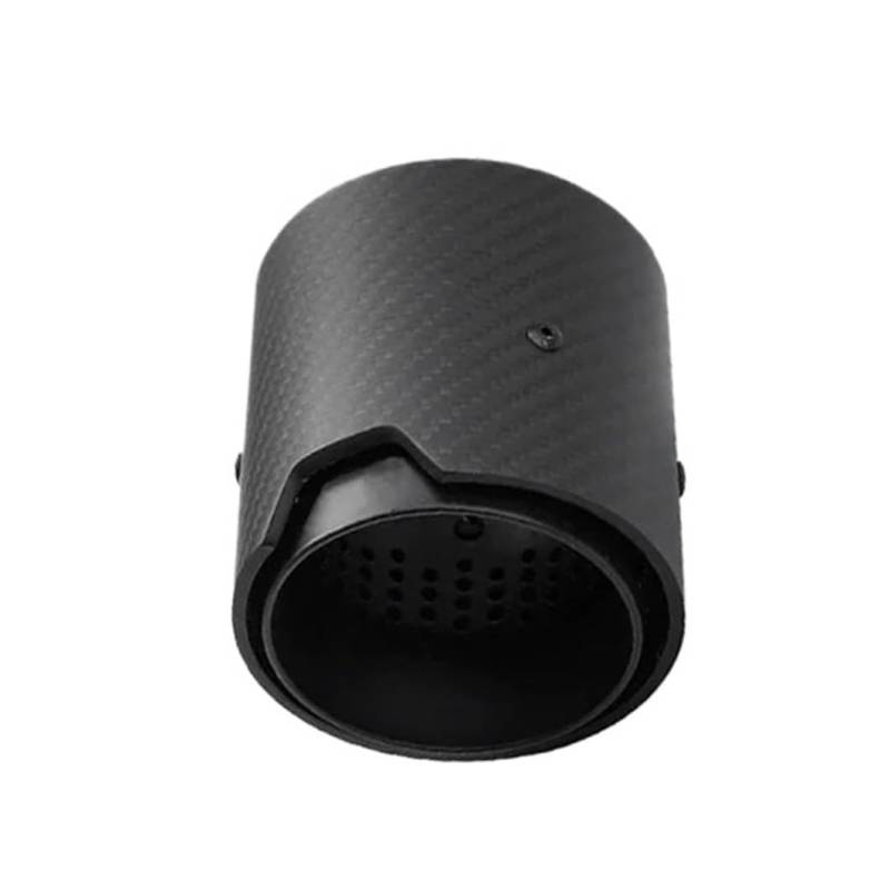 Auspuffblenden 1 Stücke Für M2 Für M3 Für M4 M135i M235i M140i M240i M335i M340i M435i Auto Carbon Fiber Auspuff Tipps Endrohre(Matte Black in60mm) von HTUHBCX