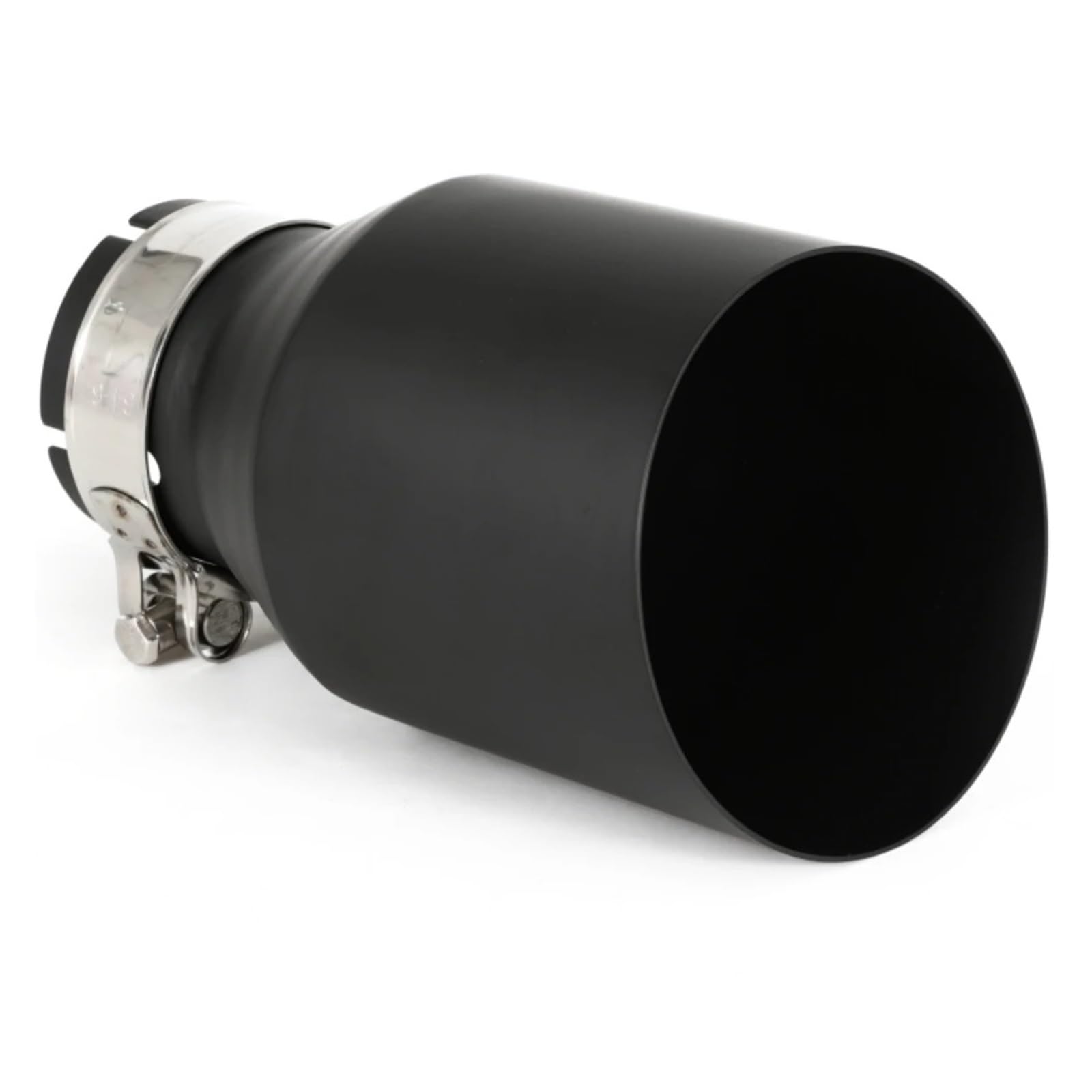 Auspuffblenden 1PC Auto Matt Auspuffanlage Universal Edelstahl Schalldämpfer Rohrspitze Schalldämpfer Dekorationen Endrohre(57MM IN 76MM Out) von HTUHBCX