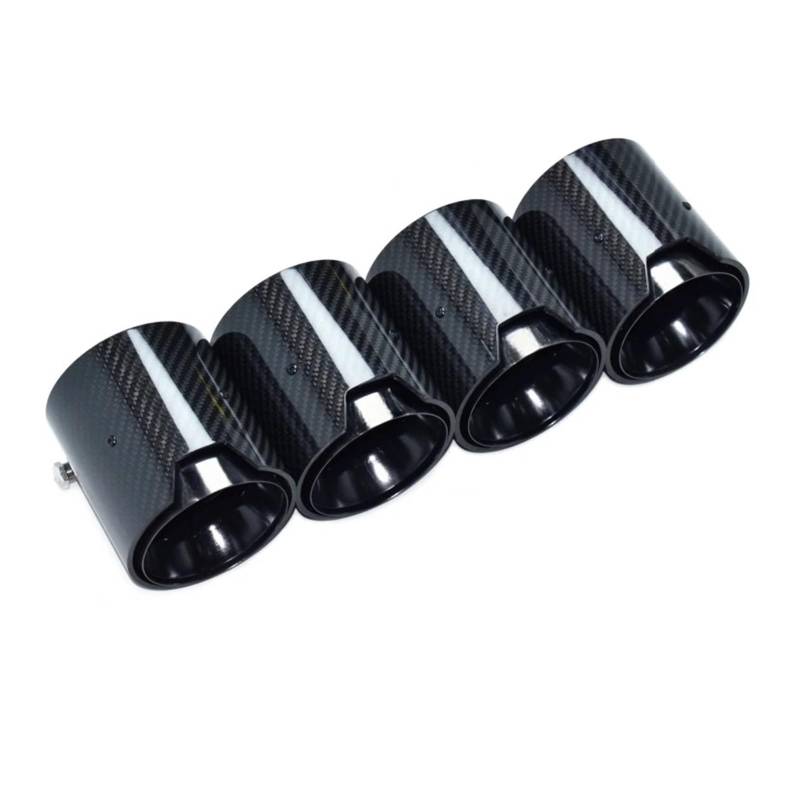 Auspuffblenden Für M2 Für M3 Für M4 F80 F82 F83 F84 F87 Auto Carbon Fiber Endrohr Schalldämpfer Auspuffrohr Spitze Düse Endrohre(Black M) von HTUHBCX