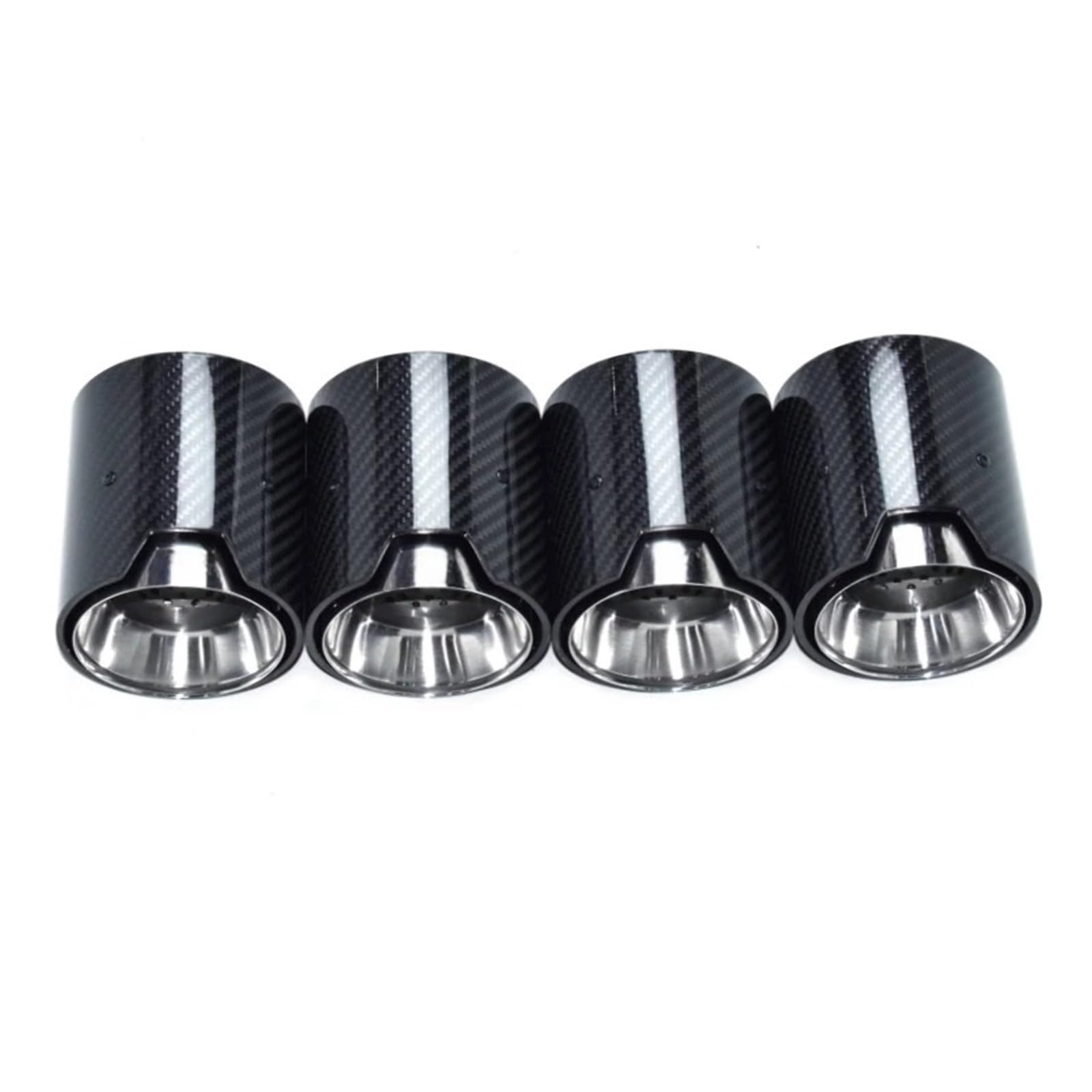Auspuffblenden Für M2 Für M3 Für M4 F80 F82 F83 F84 F87 Auto Carbon Fiber Endrohr Schalldämpfer Auspuffrohr Spitze Düse Endrohre(Steel M) von HTUHBCX