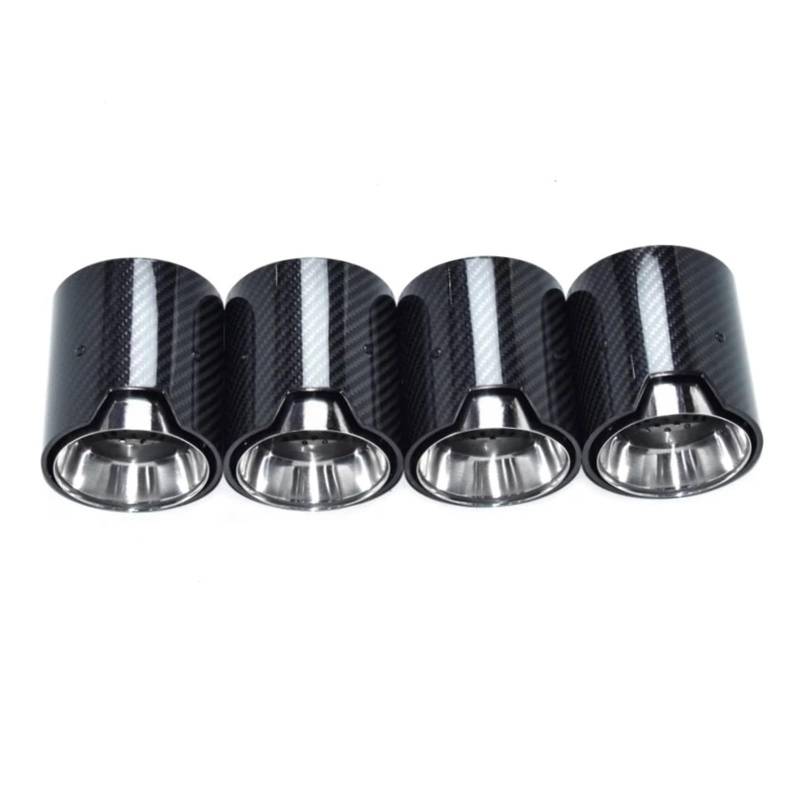 Auspuffblenden Für M2 Für M3 Für M4 F80 F82 F83 F84 F87 Auto Carbon Fiber Endrohr Schalldämpfer Auspuffrohr Spitze Düse Endrohre(Steel M) von HTUHBCX