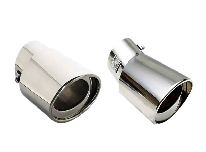 Auspuffblenden Für Opel Für Astra Für Corsa Für Insignia Für Mokka Für KX3 KX5 Auto-Endrohr-Auspuffschalldämpfer Endrohre(Straight) von HTUHBCX