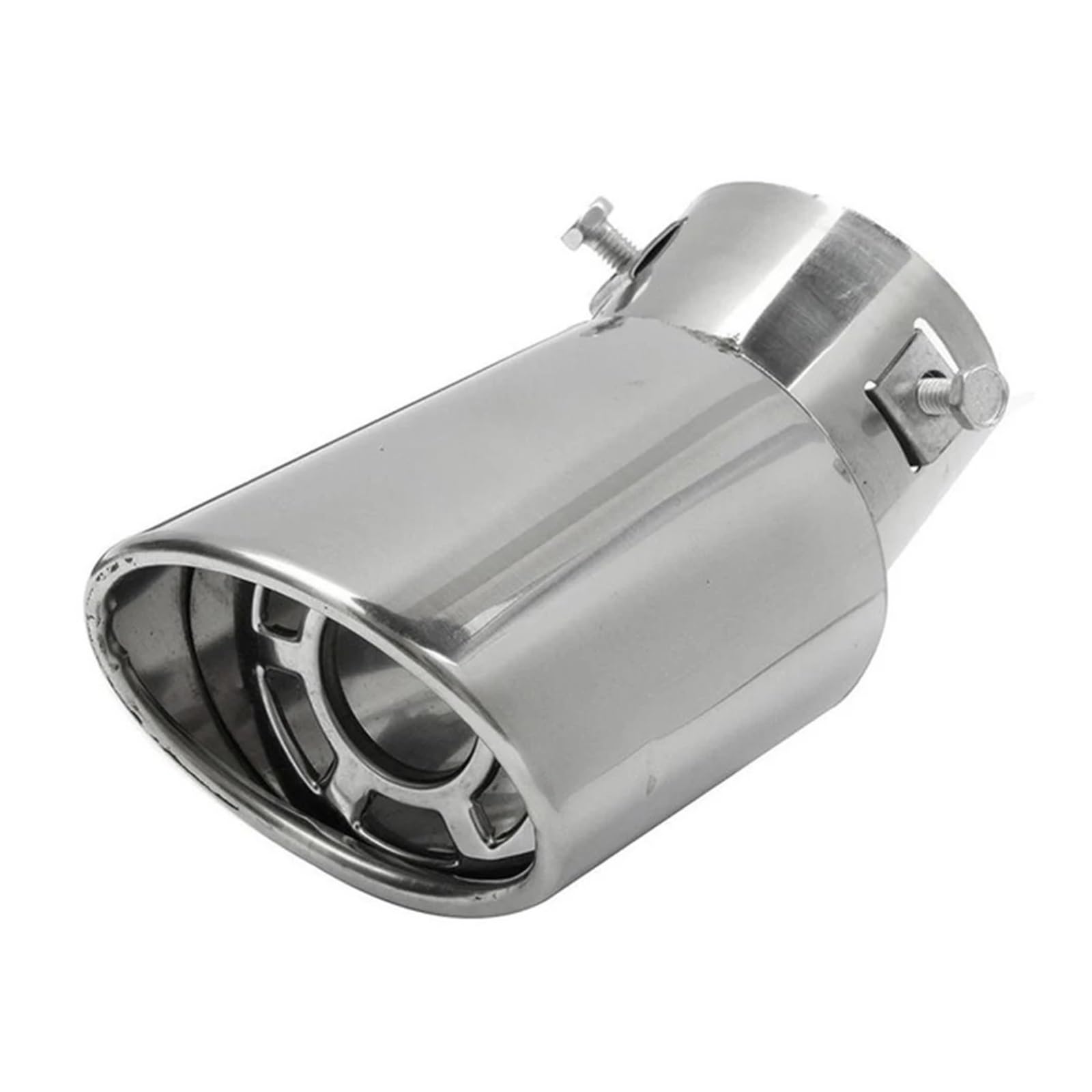 Auspuffblenden Für R50 X-Serie E84 X1 X3 E83 R59 R60 R61 Auto-Auspuff-Schalldämpfer-TIPP rundes Edelstahlrohr Endrohre(C) von HTUHBCX