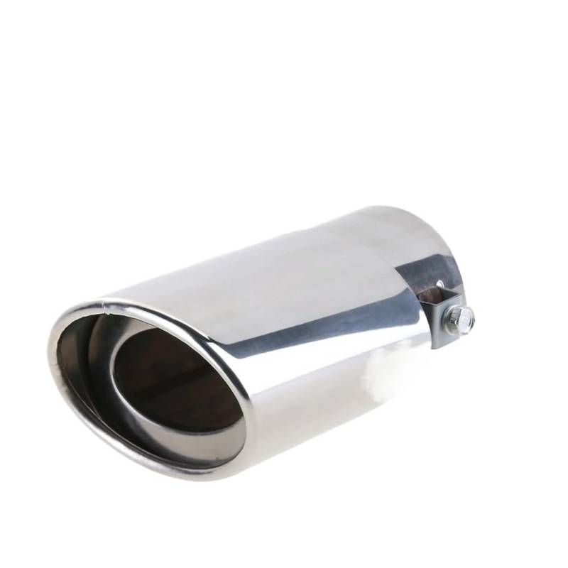 Auspuffblenden Universal Auto Auspuff Schalldämpfer Schwanz Kehle Edelstahl Schalldämpfer Spitze Endrohre(Style A) von HTUHBCX