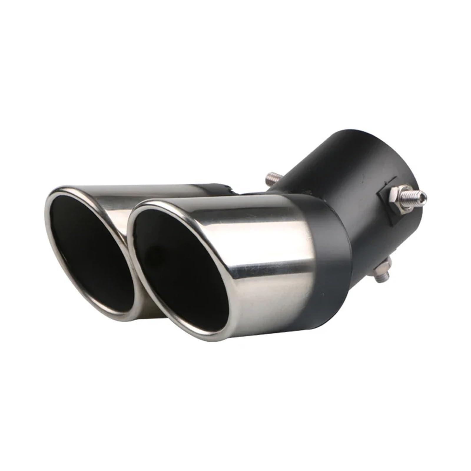 Auspuffblenden Universal Auto Auspuff Schalldämpfer Spitze Runde Edelstahl Chrom Auspuff Endrohr Silber Zubehör Endrohre Auspuffblenden Universal Auto Auspuff Schalldämpfer Spitze Runde Edelstahl Chrom Auspuff Endrohr Silber Zubehör Endrohre von HTUHBCX