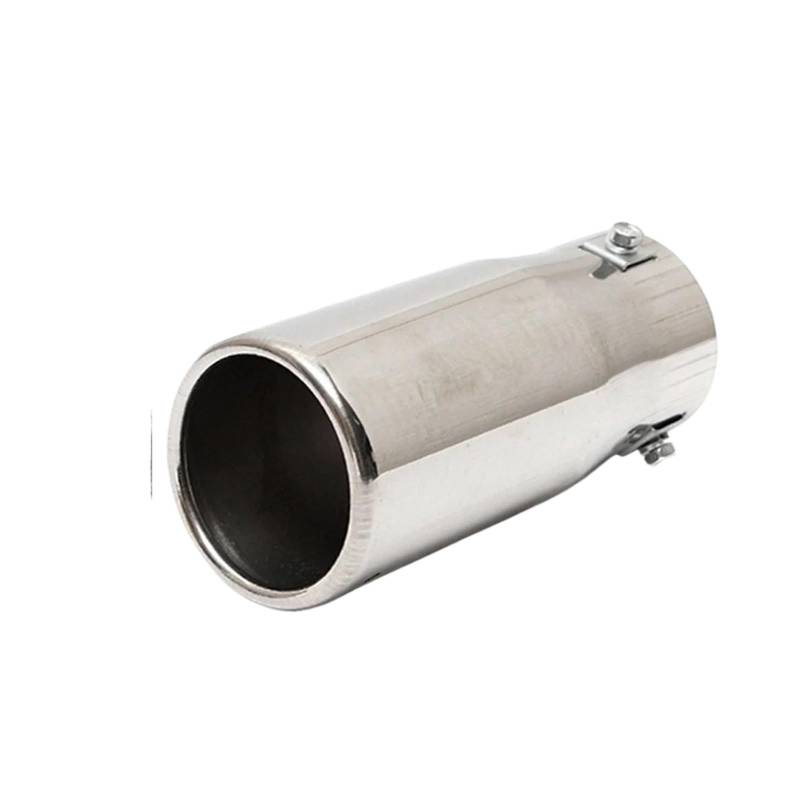Auspuffblenden Universal Auto Auto Schalldämpfer Stahl Edelstahl Endrohr Auspuffrohr Spitze Ersatzteile Endrohre(Flat) von HTUHBCX