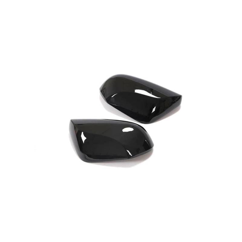 Außenspiegel-Abdeckkappen 2Pcs Für Camry 2018 2019 2020 2021 Auto Rück Seite Spiegel Abdeckungen Kappe Carbon Faser Glanz Schwarz Seitenspiegelgehäuse(Gloss Black) von HTUHBCX