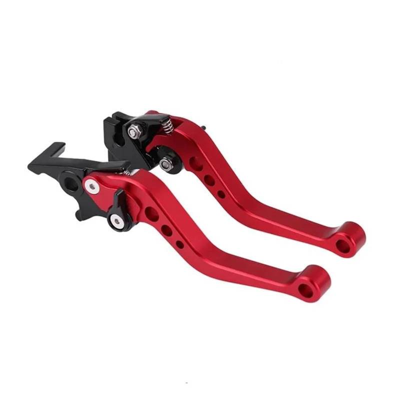 Motorrad Klapp Schalthebel Für Motorrad Modifikation Legierung Motorrad Bremshebel Griff Bremsgriff CNC Motorrad Kupplung Trommel Universal 1 Paar Bremse Kupplung Hebel(5) von HTUHBCX