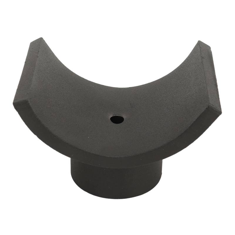 Sattel des Flaschenbuchs Adapter, Hochfestigkeit hydraulischer Hebeachse Sattel für 3 -Zoll -Röhrchen Schwarz mit Eisen, 12 Tonnen Kompatibilitätsflaschenbuchse für Garage, von HTUONIAO