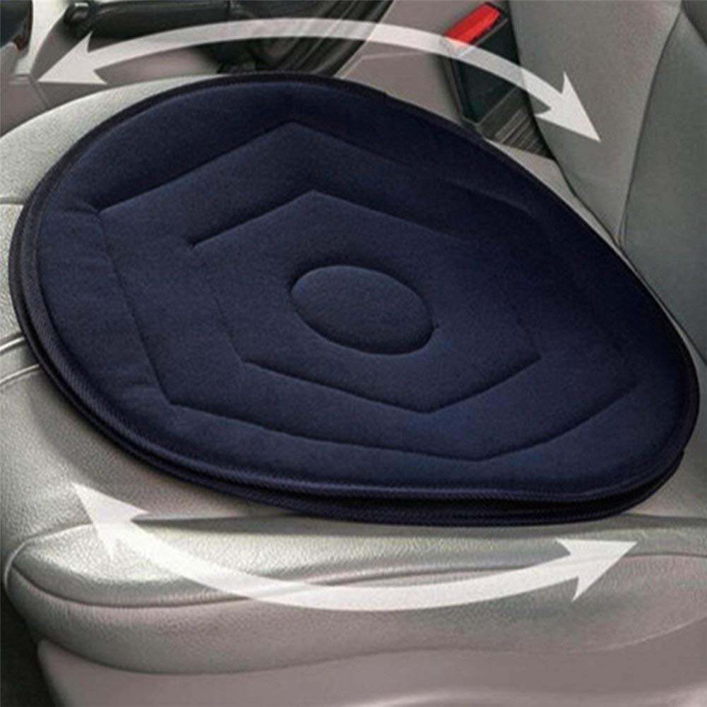 Swivel Auto Sitzkissen-360 ° Rotation Leichte Tragbare Kissen Sitz-mit Anti-Slip Basis-Einfach Bewegung Komfort Sitzkissen Entwickelt für Hüfte und Steißbein Schmerzen von HTYG